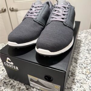 Cuater Men's Black and Gray Sneakers